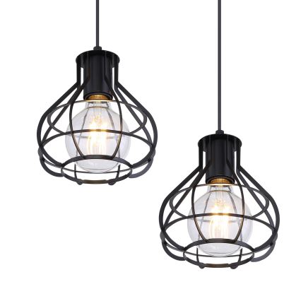 Globo - Lámpara de araña 4xE27/60W/230V