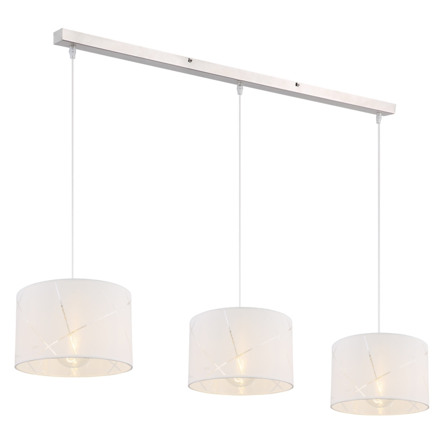 Globo - Lámpara colgante 3xE27/40W/230V