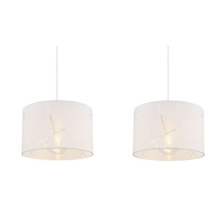 Globo - Lámpara colgante 3xE27/40W/230V
