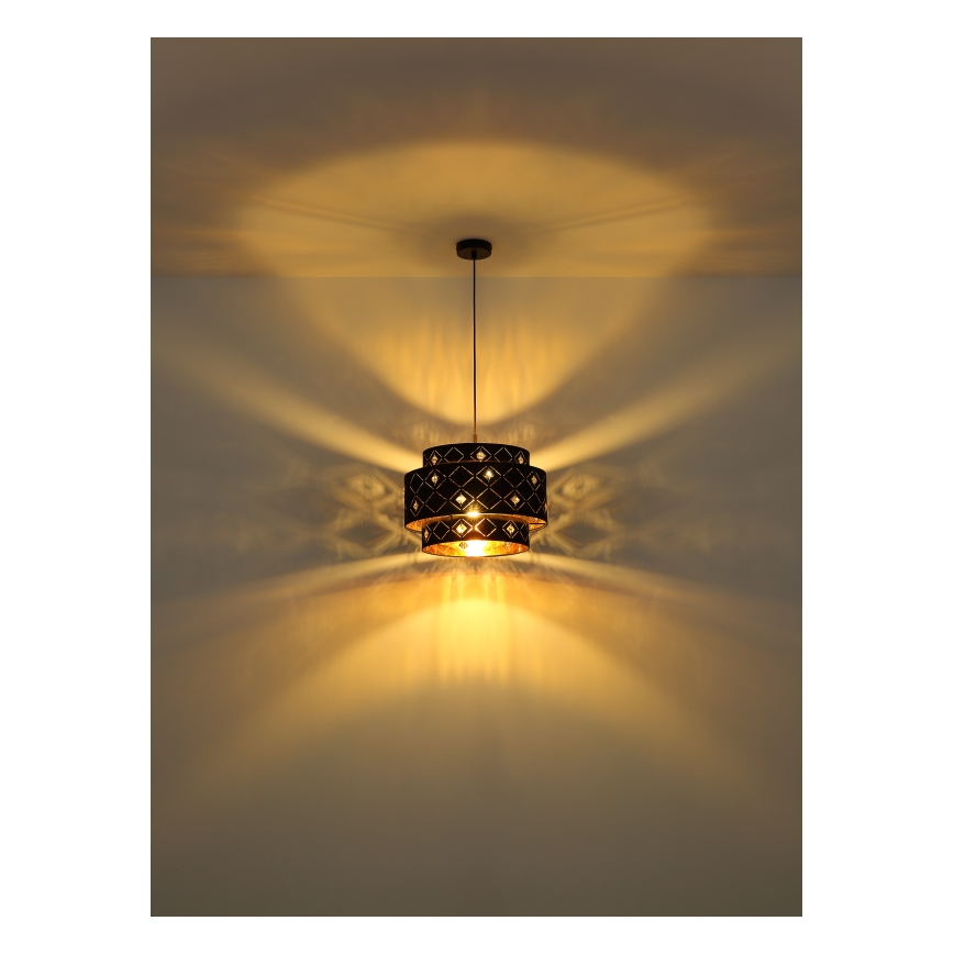 Globo 15448H1 - Lámpara colgante ABBEY 1xE27/60W/230V