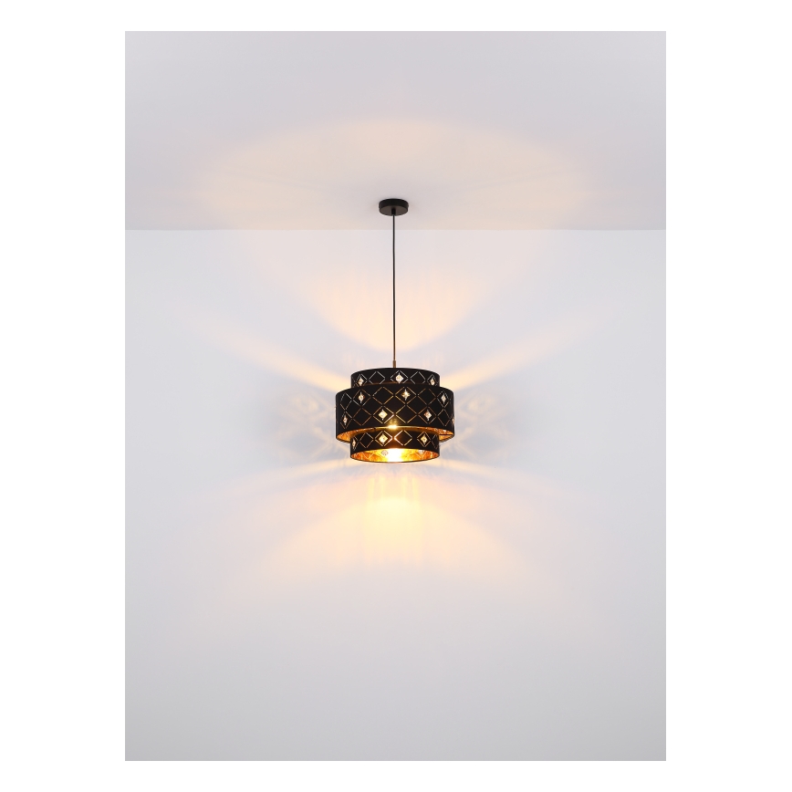 Globo 15448H1 - Lámpara colgante ABBEY 1xE27/60W/230V