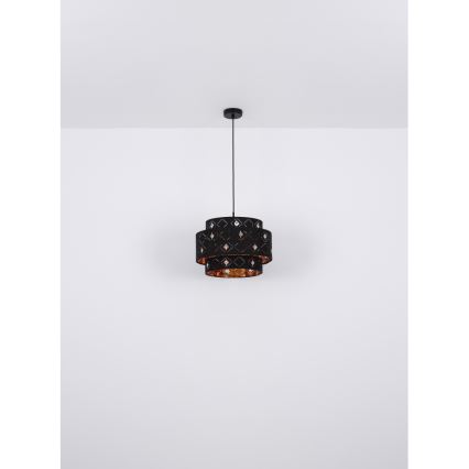 Globo 15448H1 - Lámpara colgante ABBEY 1xE27/60W/230V