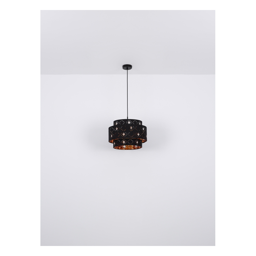 Globo 15448H1 - Lámpara colgante ABBEY 1xE27/60W/230V