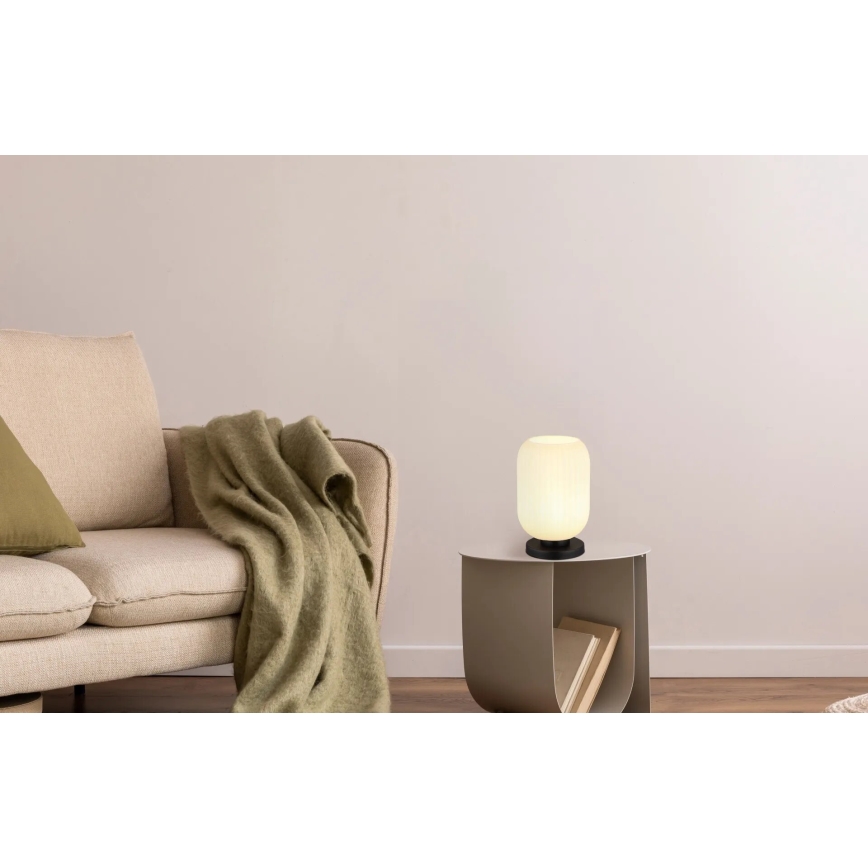 Globo - Lámpara de mesa 1xE27/40W/230V blanco