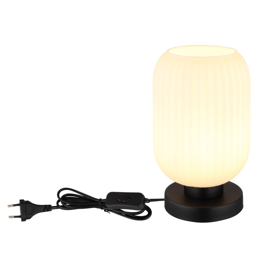 Globo - Lámpara de mesa 1xE27/40W/230V blanco