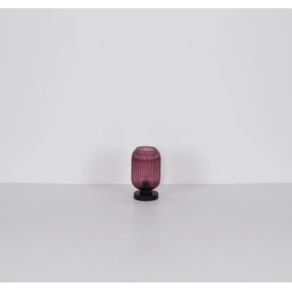 Globo - Lámpara de mesa 1xE27/40W/230V morada