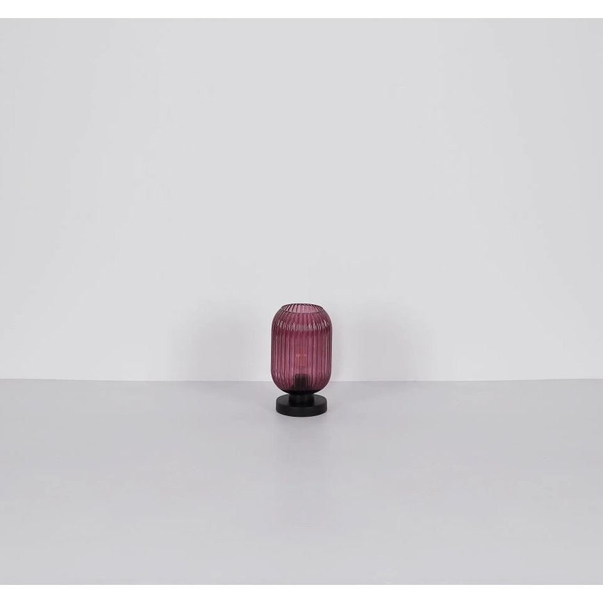 Globo - Lámpara de mesa 1xE27/40W/230V morada