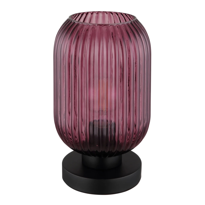 Globo - Lámpara de mesa 1xE27/40W/230V morada