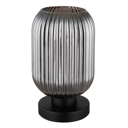 Globo - Lámpara de mesa 1xE27/40W/230V gris