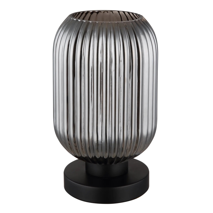 Globo - Lámpara de mesa 1xE27/40W/230V gris