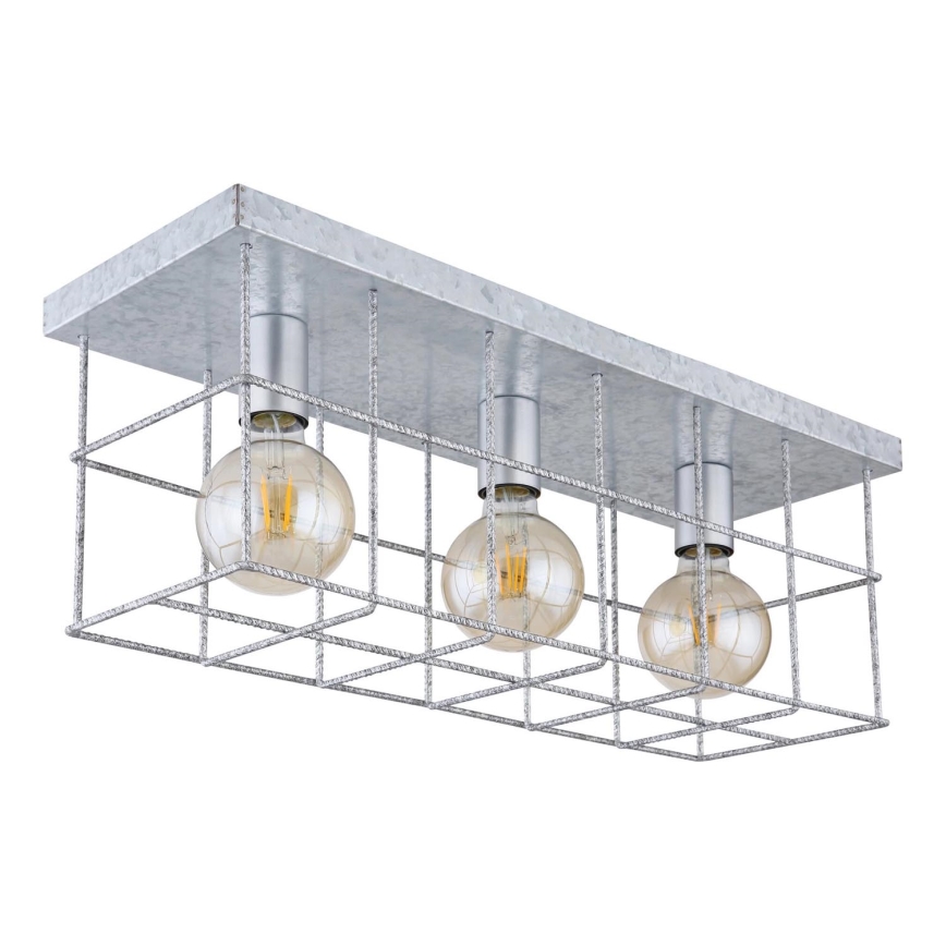 Globo 15530Z-3D - Plafón MERRIL 3xE27/60W/230V