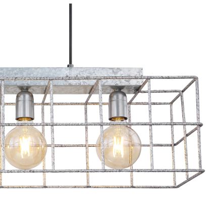 Globo 15530Z-4H - Lámpara colgante MERRIL 4xE27/60W/230V