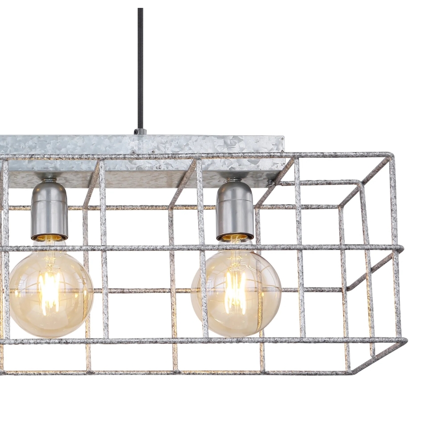 Globo 15530Z-4H - Lámpara colgante MERRIL 4xE27/60W/230V