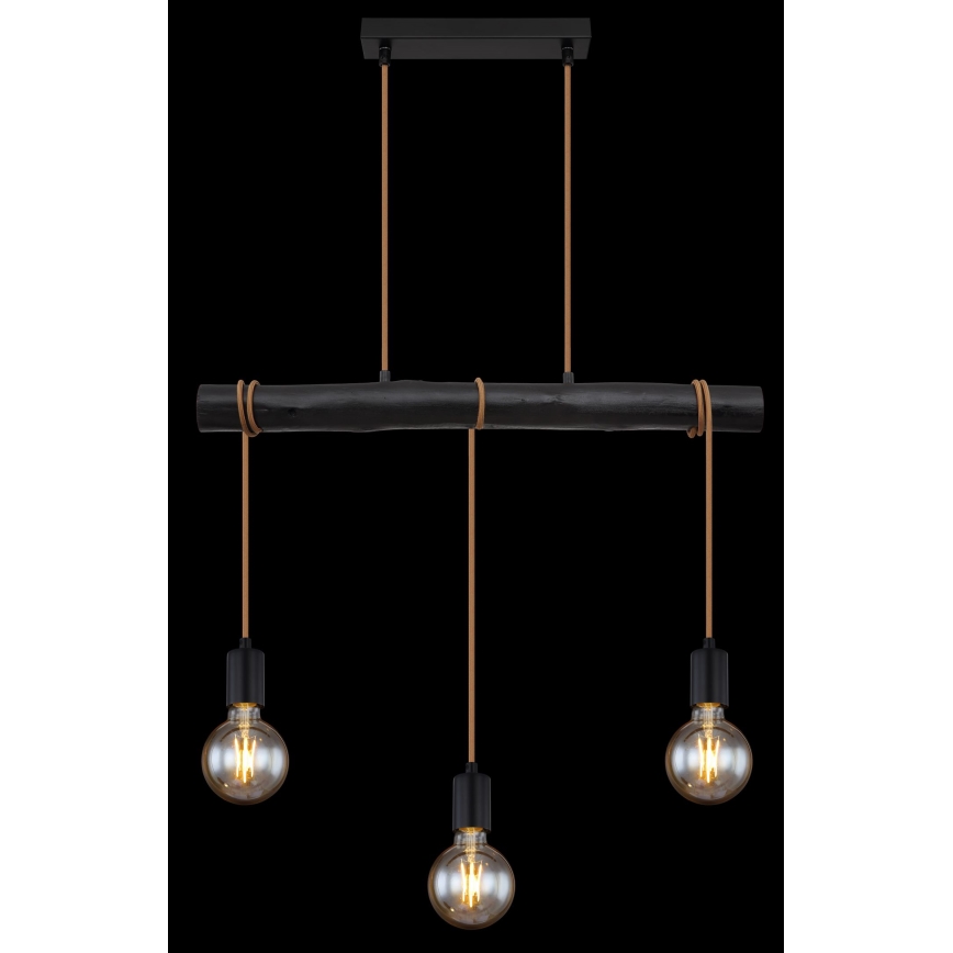 Globo - Lámpara colgante 3xE27/60W/230V