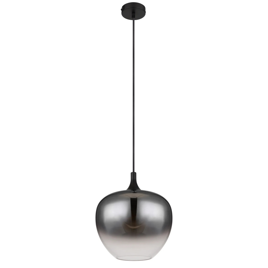 Globo - Lámpara colgante 1xE27/60W/230V diá. 29 cm negro