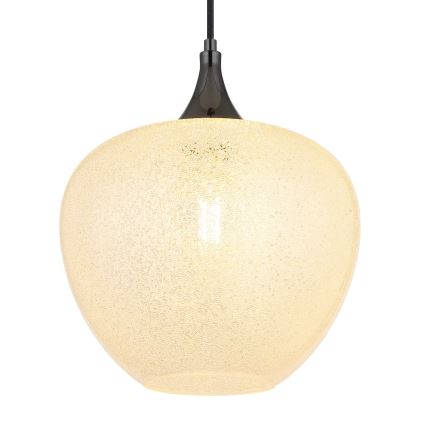 Globo - Lámpara colgante 1xE27/40W/230V diá. 29 cm blanco/antracita