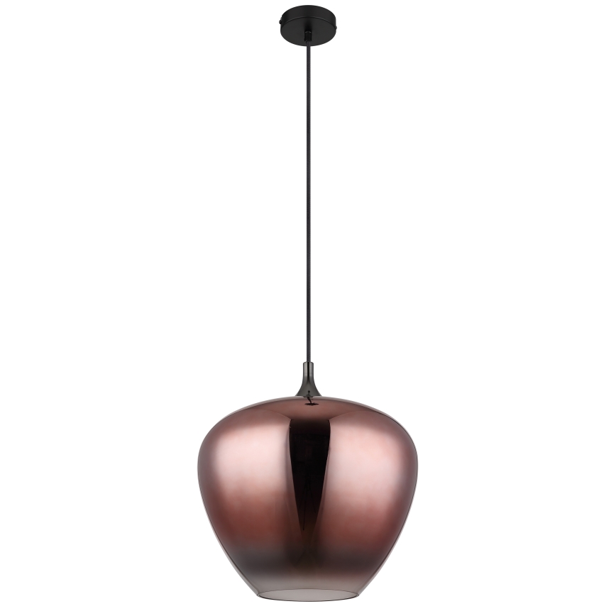 Globo - Lámpara colgante 1xE27/60W/230V diá. 40 cm cobre