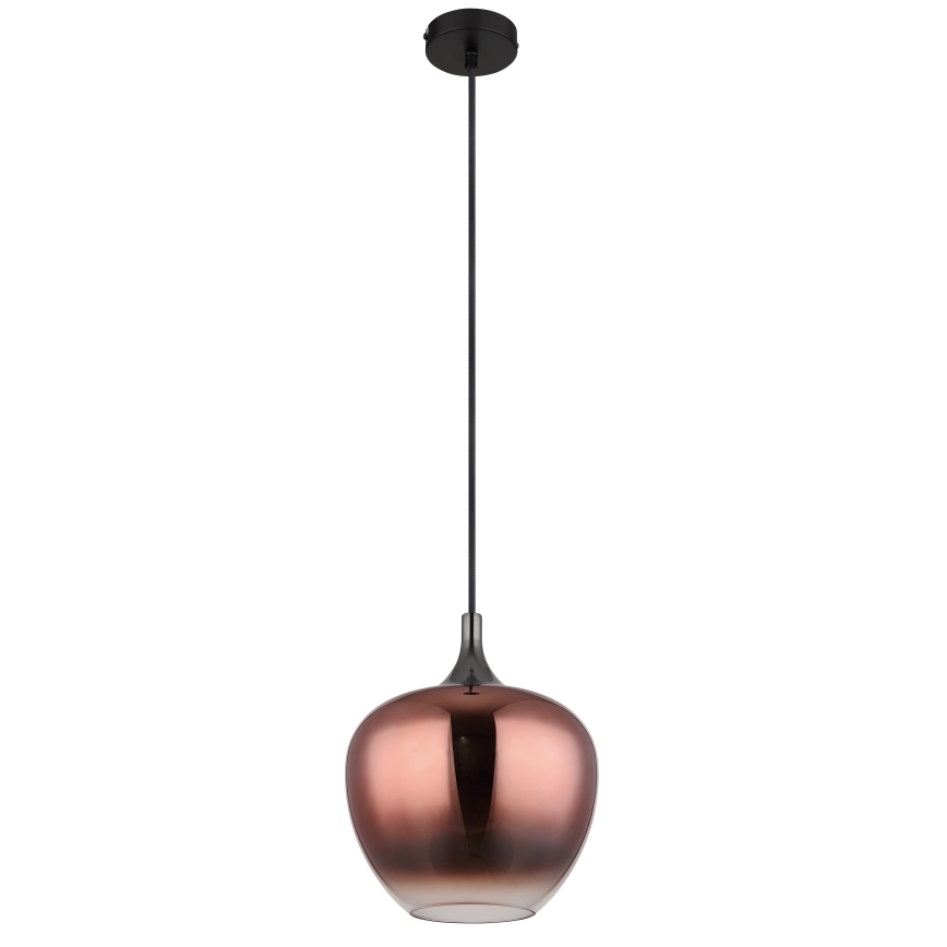Globo - Lámpara colgante 1xE27/60W/230V diá. 24 cm cobre