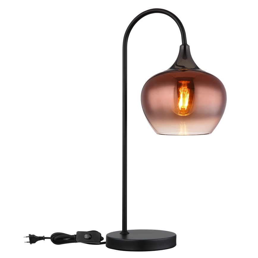 Globo - Lámpara de mesa 1xE27/40W/230V cobre