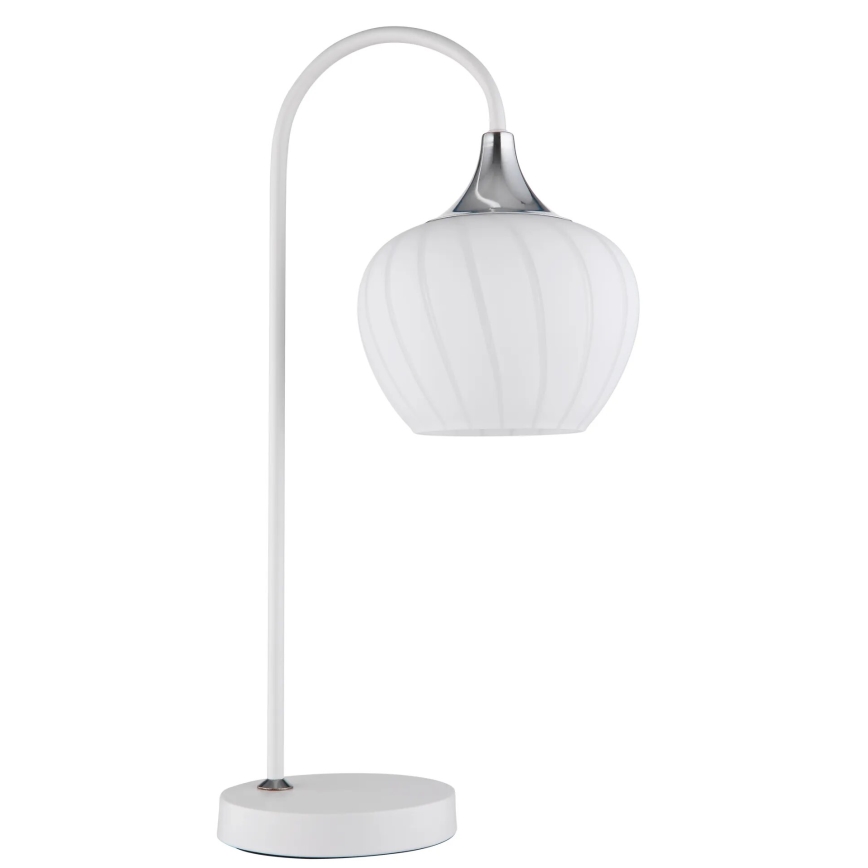 Globo - Lámpara de mesa 1xE27/40W/230V blanco