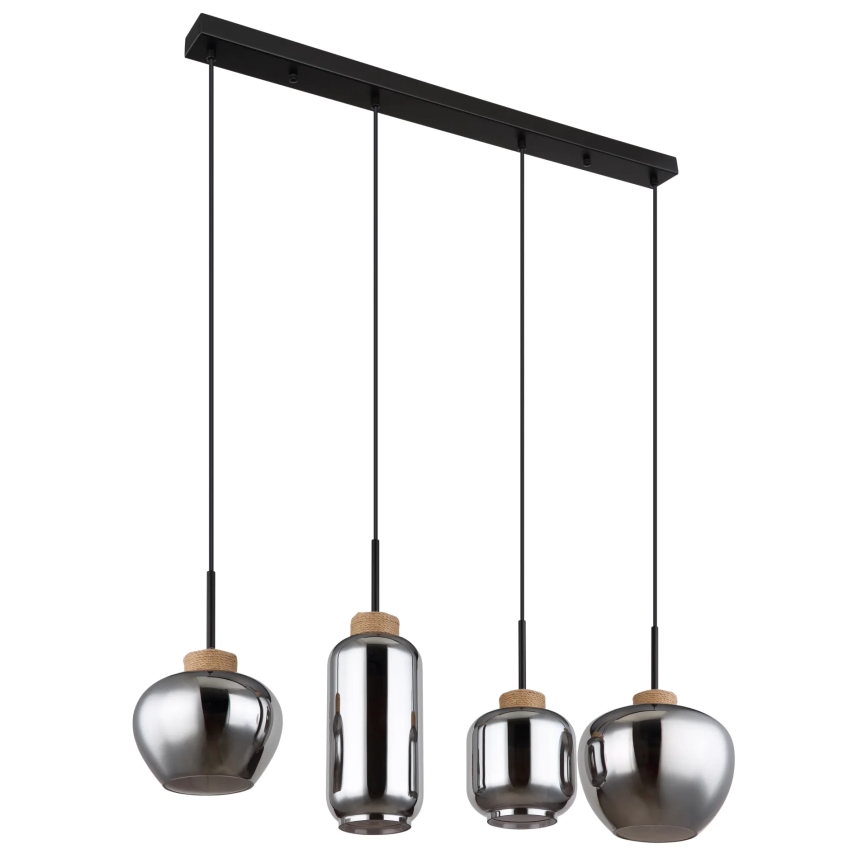 Globo - Lámpara colgante 4xE27/40W/230V