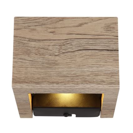 Globo - Aplique LED LED/8W/230V marrón
