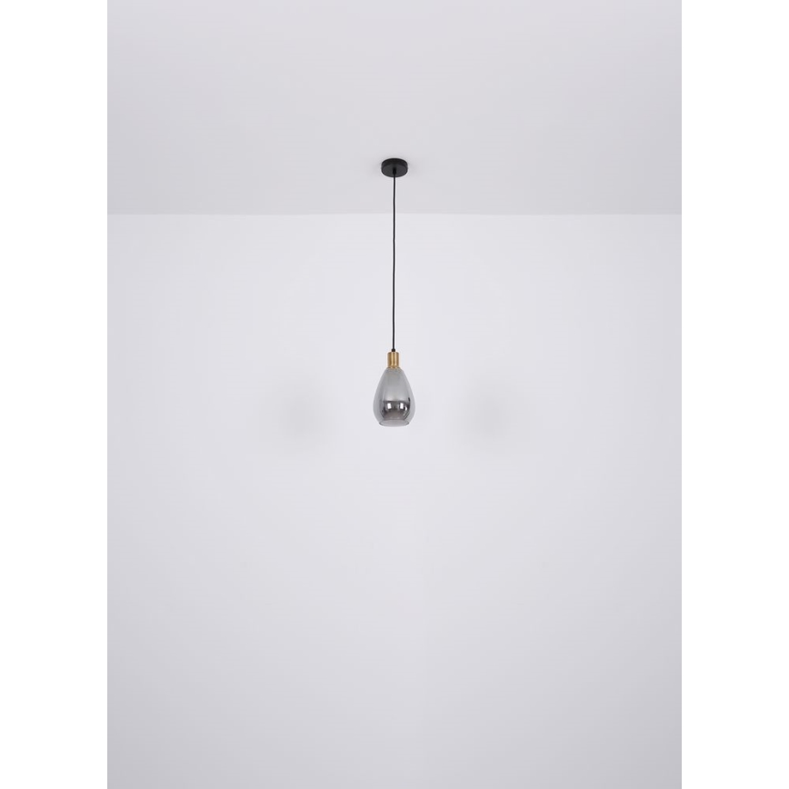 Globo - Lámpara colgante 1xE27/40W/230V latón