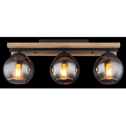 Globo - Lámpara de techo 3xE27/25W/230V