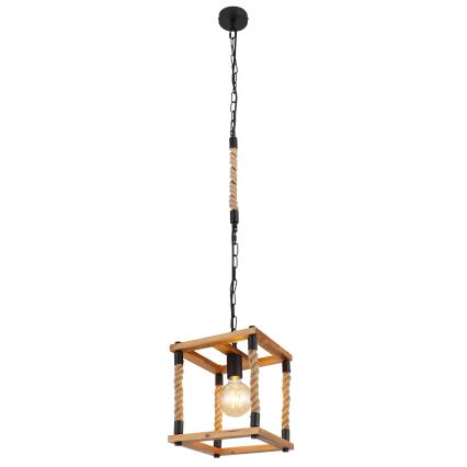 Globo 15691H - Lámpara colgante VERNON 1xE27/60W/230V
