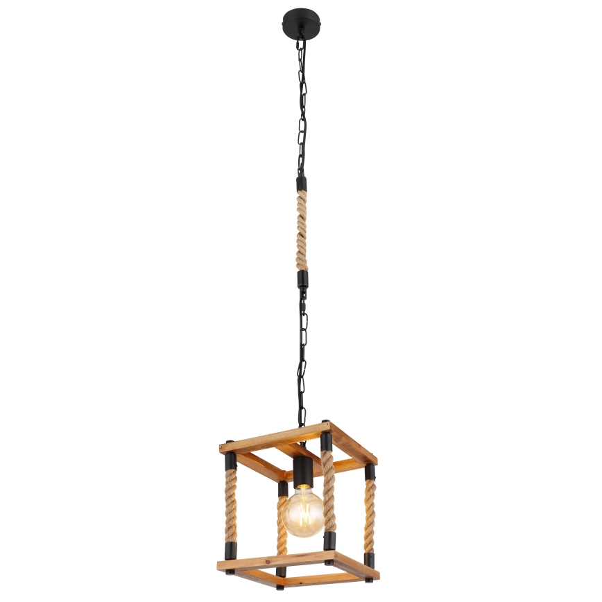 Globo 15691H - Lámpara colgante VERNON 1xE27/60W/230V