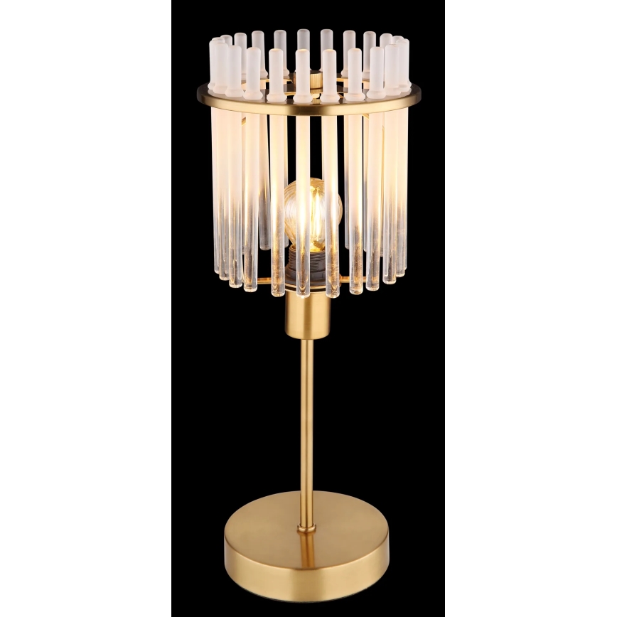 Globo - Lámpara de mesa 1xE14/40W/230V diá. 15 cm dorado