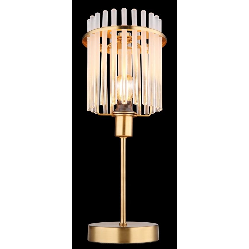 Globo - Lámpara de mesa 1xE14/40W/230V diá. 15 cm dorado