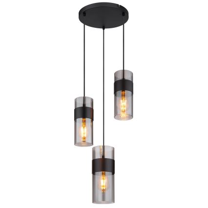 Globo - Lámpara colgante 3xE27/60W/230V