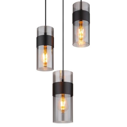 Globo - Lámpara colgante 3xE27/60W/230V
