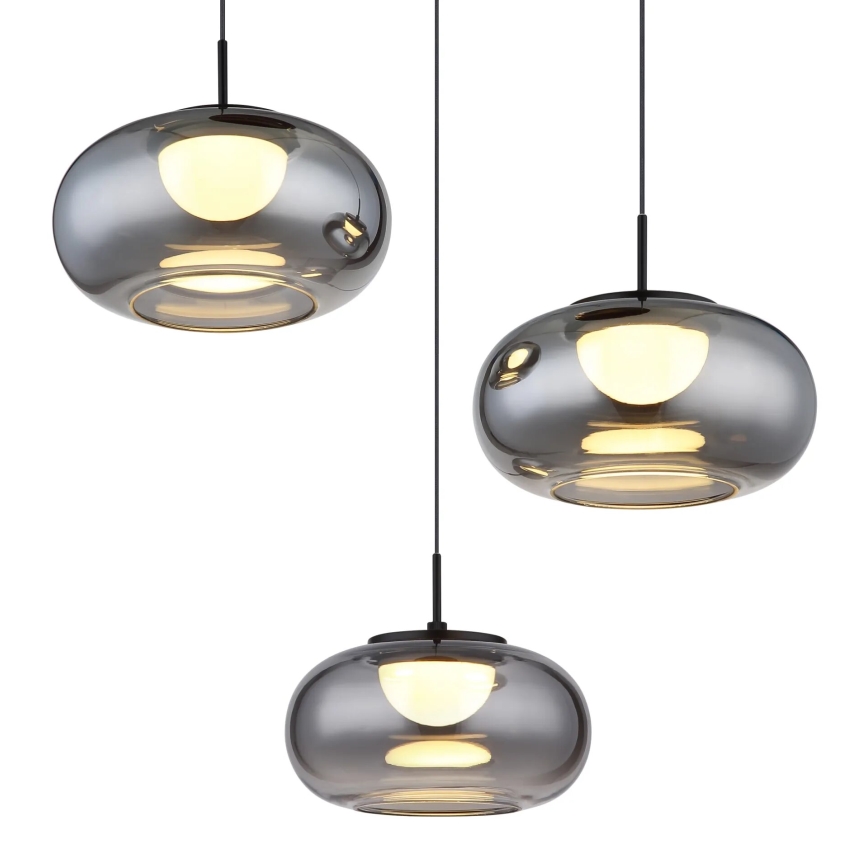 Globo - Lámpara LED colgante 3xLED/6W/230V