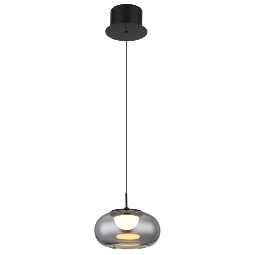 Globo - Lámpara LED colgante LED/6W/230V negro