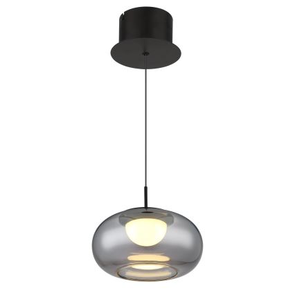 Globo - Lámpara LED colgante LED/6W/230V negro