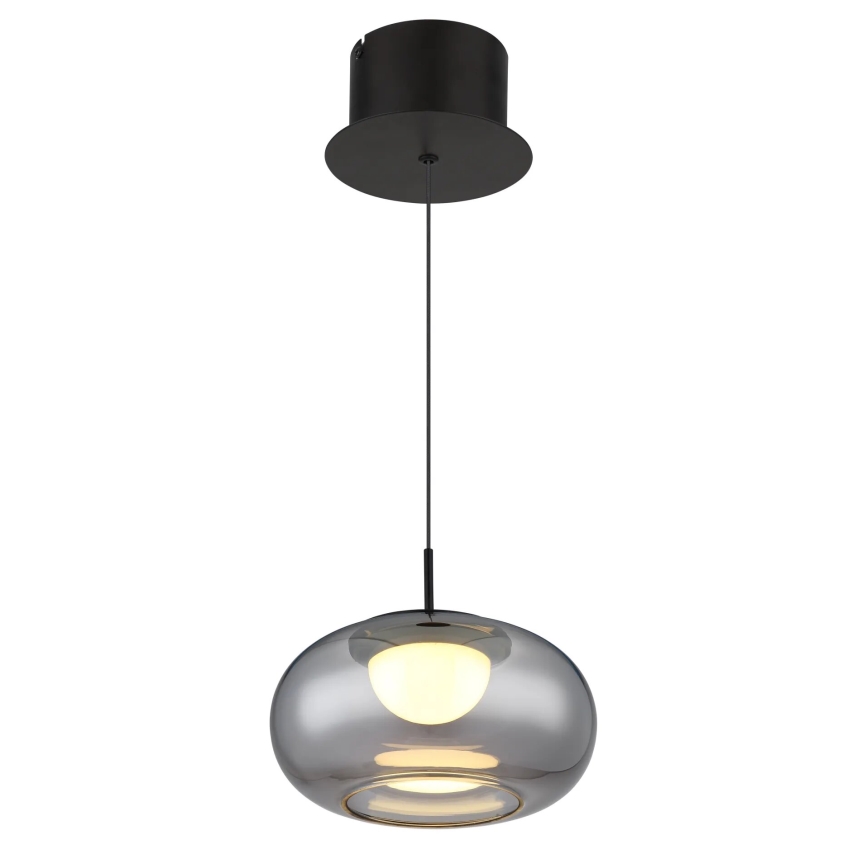 Globo - Lámpara LED colgante LED/6W/230V negro