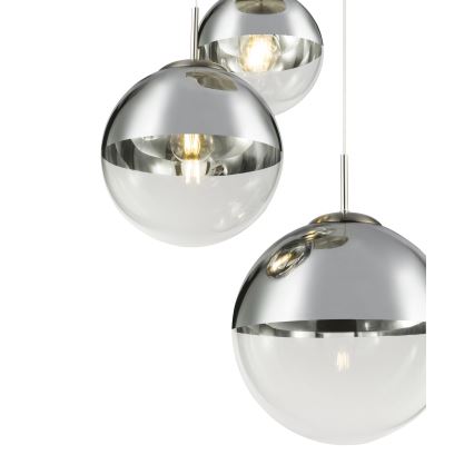 Globo - Lámpara colgante 3xE27/40W/230V diá. 51 cm