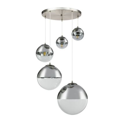 Globo - Lámpara colgante 5xE27/60W/230V diá. 65 cm