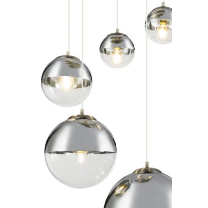 Globo - Lámpara colgante 5xE27/60W/230V diá. 65 cm