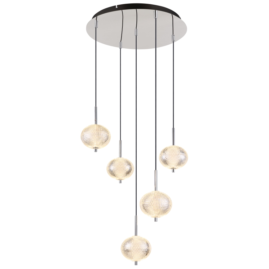 Globo - Lámpara LED colgante 5xLED/6,6W/230V 3000/4500/6500K