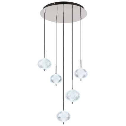 Globo - Lámpara LED colgante 5xLED/6,6W/230V 3000/4500/6500K