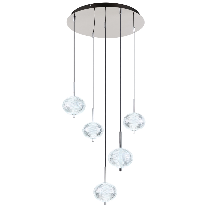 Globo - Lámpara LED colgante 5xLED/6,6W/230V 3000/4500/6500K