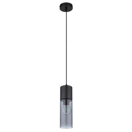 Globo - Lámpara colgante 1xE27/25W/230V diá. 10,5 cm negro