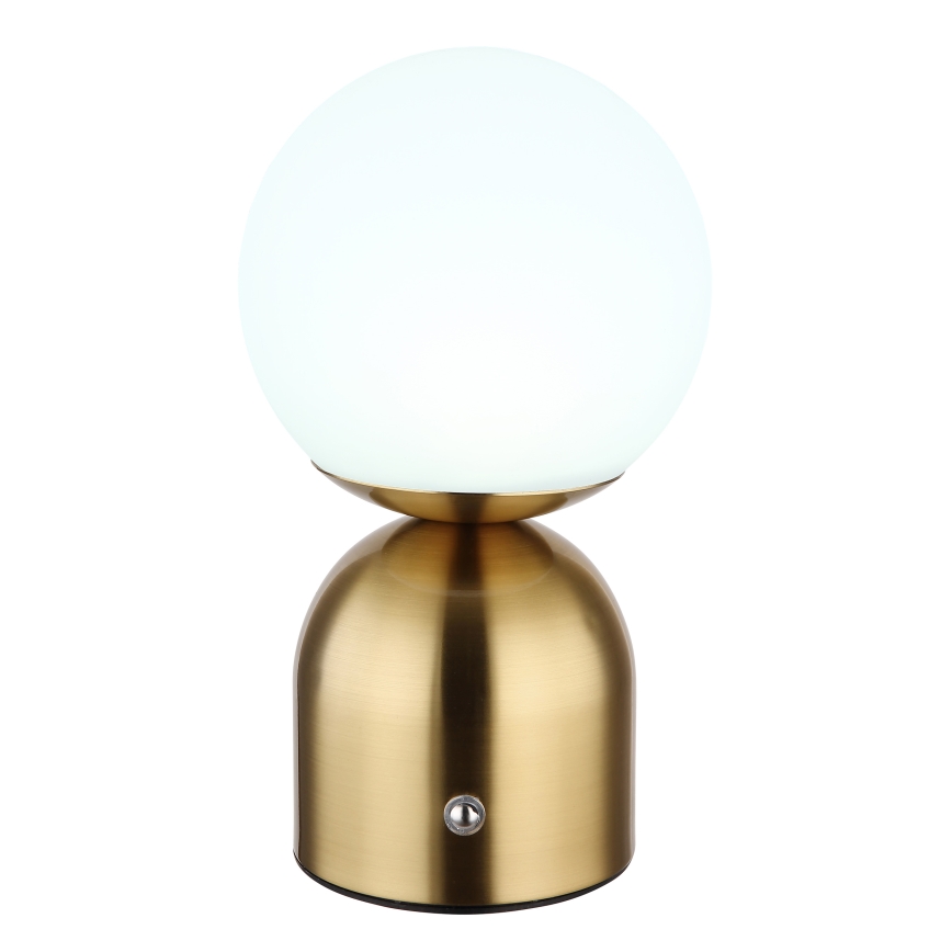 Globo - Lámpara de mesa regulable LED táctil LED/2,5W/3,7V 2700K/4000K/6500K 1800 mAh USB latón