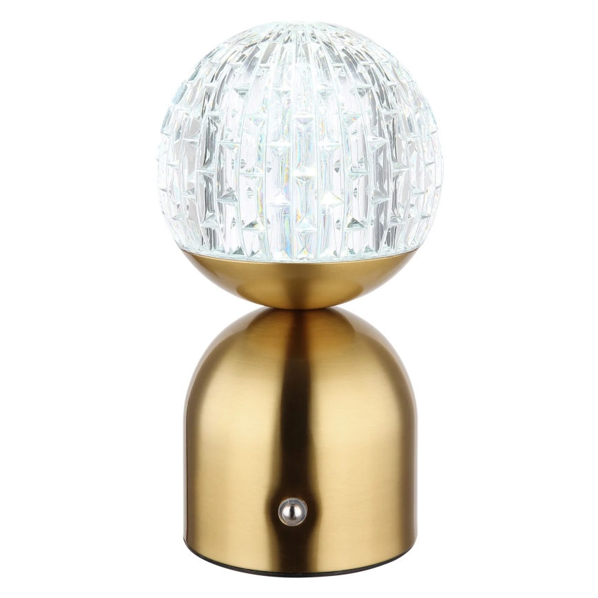 Globo - Lámpara de mesa regulable LED táctil LED/2,5W/3,7V 2700/4000/6500K 1800 mAh USB latón