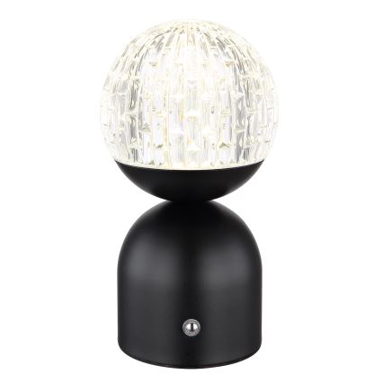 Globo - Lámpara de mesa regulable LED táctil LED/2W/5V 2700/4000/6500K 1800 mAh negro