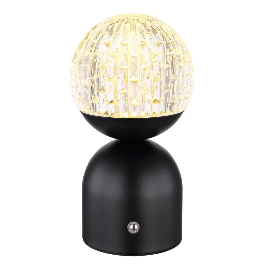 Globo - Lámpara de mesa regulable LED táctil LED/2W/5V 2700/4000/6500K 1800 mAh negro
