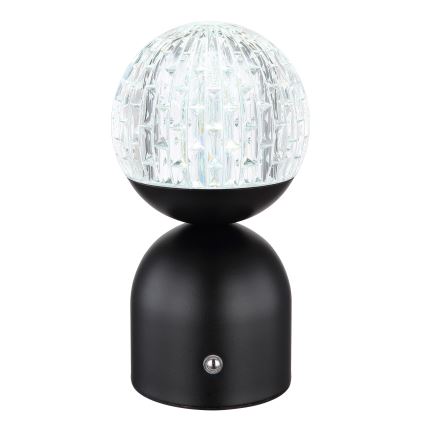 Globo - Lámpara de mesa regulable LED táctil LED/2W/5V 2700/4000/6500K 1800 mAh negro